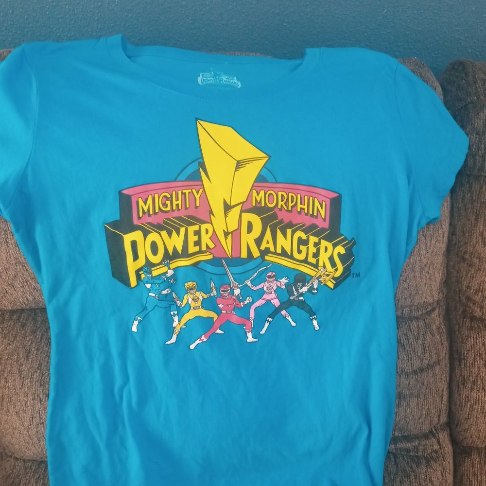 Power Rangers Shirt Women's Xl